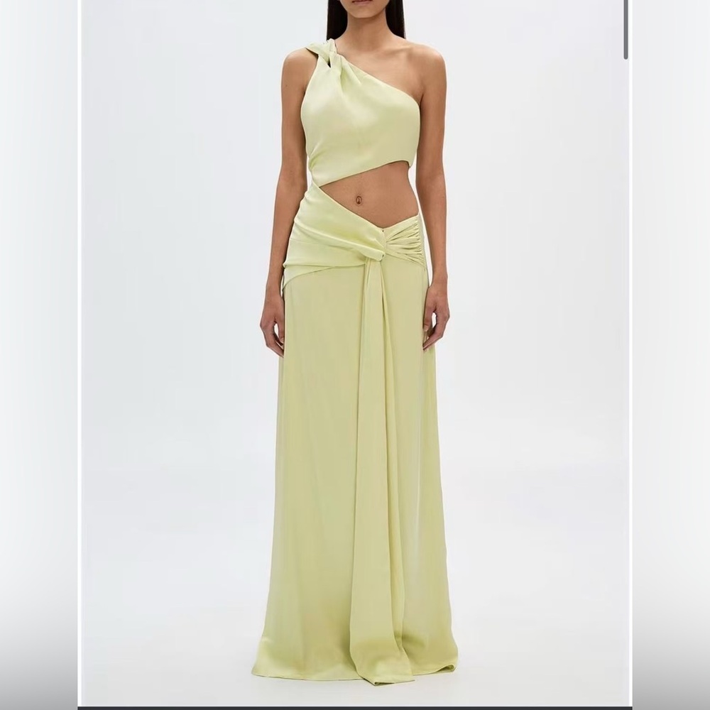 MISHA dress TIA SATIN GOWN